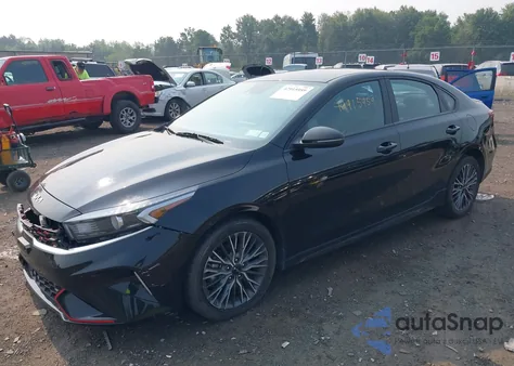 2022 Kia Forte Gt-Line из США, поврежденный, VIN 3KPF54AD8NE488066